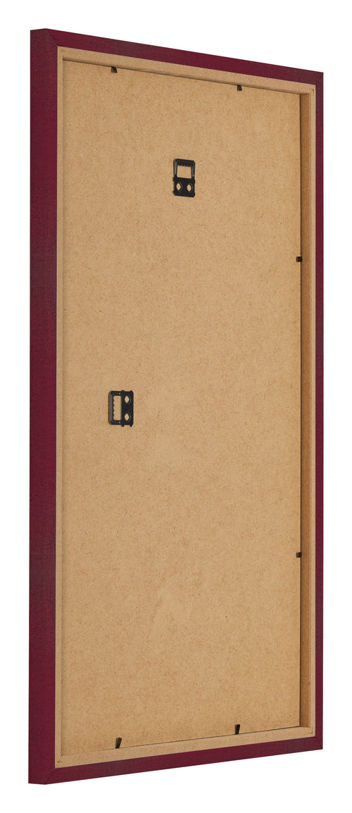 Bilderrahmen 30x50cm Weinrot Gewischt MDF Bologna Ruckseite Schrag | Yourdecoration.at