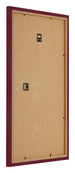Bilderrahmen 30x50cm Weinrot Gewischt MDF Bologna Ruckseite Schrag | Yourdecoration.at