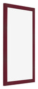 Bilderrahmen 30x50cm Weinrot Gewischt MDF Bologna Vorne Schrag | Yourdecoration.at