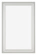 Bilderrahmen 30x50cm Weiss Gewischt MDF Lazio Vorne | Yourdecoration.at