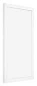 Bilderrahmen 30x50cm Weiss Hochglanz MDF Bologna Vorne Schrag | Yourdecoration.at