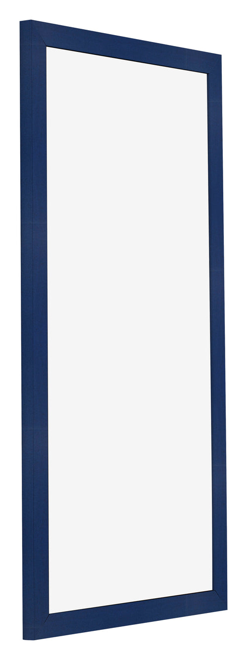 Bilderrahmen 30x60cm Dunkelblau Gewischt MDF Bologna Vorne Schrag | Yourdecoration.at