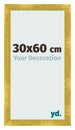 Bilderrahmen 30x60cm Gold Vintage MDF Pisa Vorne Messe | Yourdecoration.at