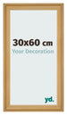 Bilderrahmen 30x60cm Kiefer Gemasert MDF Lazio Vorne Messe | Yourdecoration.at