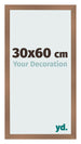 Bilderrahmen 30x60cm Kupfer Dekor MDF Bologna Vorne Messe | Yourdecoration.at