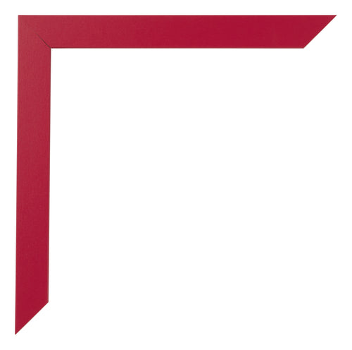 Bilderrahmen 30x60cm Rot MDF Bologna Detail Ecke | Yourdecoration.at