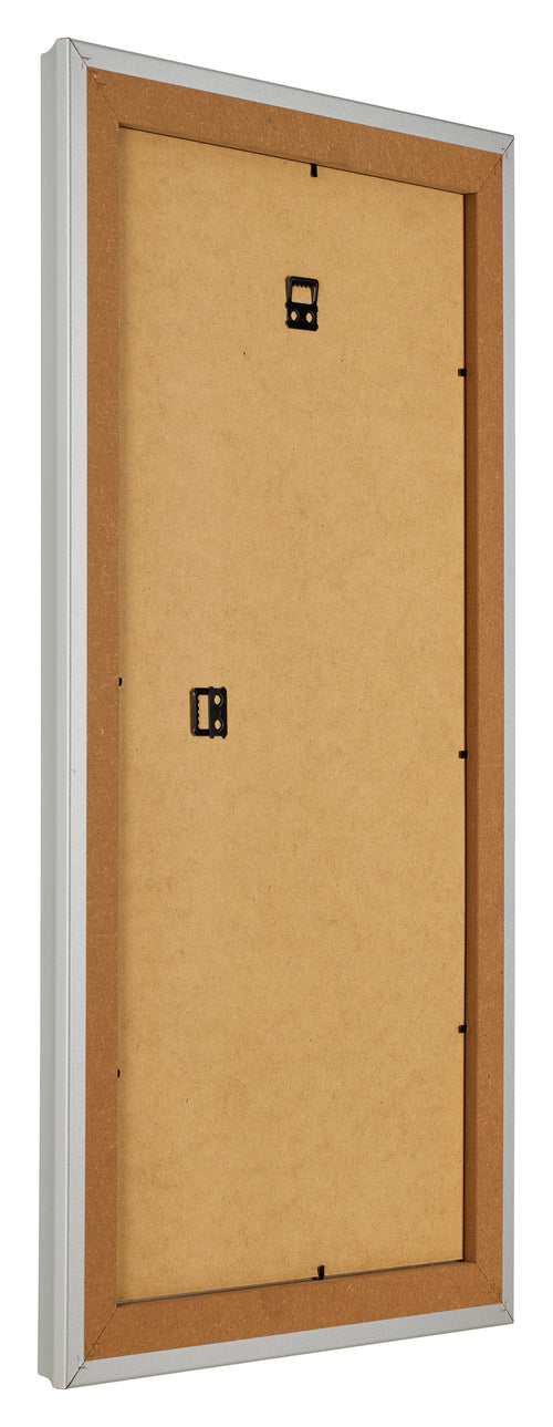 Bilderrahmen 30x60cm Silber Matt MDF Lazio Ruckseite Schrag | Yourdecoration.at