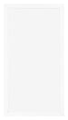 Bilderrahmen 30x60cm Weiss Matt MDF Bologna Vorne | Yourdecoration.at