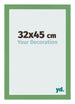Bilderrahmen 32x45 cm Grun MDF Bologna Vorne Messe | Yourdecoration.at