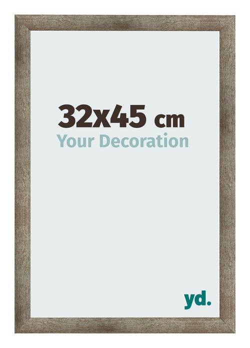 Bilderrahmen 32x45 cm Metall Vintage MDF Bologna Vorne Messe | Yourdecoration.at