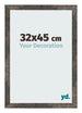 Bilderrahmen 32x45 cm Oxidiertes Metall MDF Bologna Vorne Messe | Yourdecoration.at