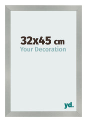 Bilderrahmen 32x45cm Aluminium Gebürstet MDF Bologna Vorne Messe | Yourdecoration.at