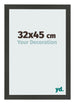 Bilderrahmen 32x45cm Antrazit MDF Bologna Vorne Messe | Yourdecoration.at