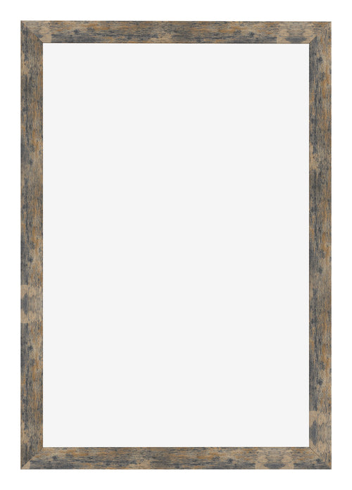 Bilderrahmen 32x45cm Blau Gold Meliert MDF Bologna Vorne | Yourdecoration.at