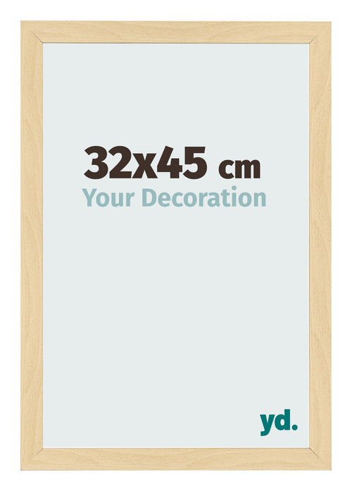 Bilderrahmen 32x45cm Buche Dekor MDF Bologna Vorne Messe | Yourdecoration.at