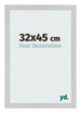 Bilderrahmen 32x45cm Edelstahl MDF Bologna Vorne Messe | Yourdecoration.at