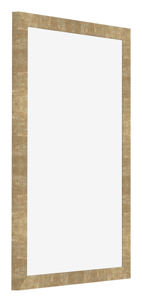 Bilderrahmen 32x45cm Gold Antik MDF Bologna Vorne Schrag | Yourdecoration.at