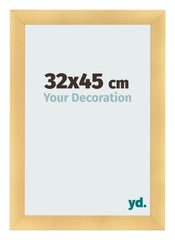 Bilderrahmen 32x45cm Gold Vintage MDF Pisa Vorne Messe | Yourdecoration.at