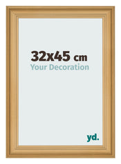 Bilderrahmen 32x45cm Kiefer Gemasert MDF Lazio Vorne Messe | Yourdecoration.at