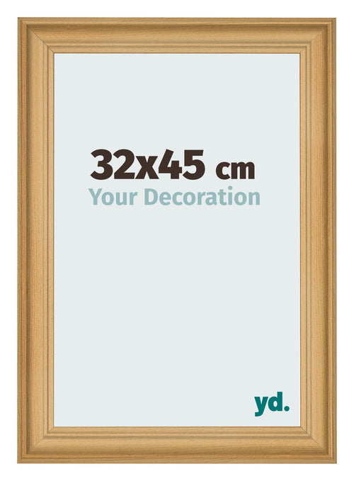 Bilderrahmen 32x45cm Kiefer Gemasert MDF Lazio Vorne Messe | Yourdecoration.at