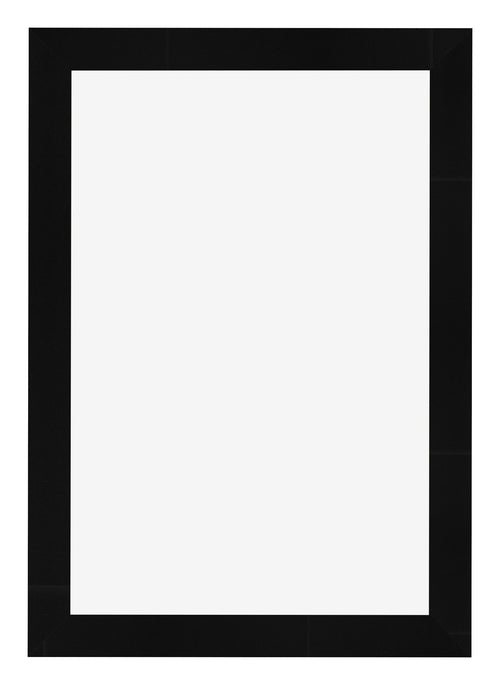 Bilderrahmen 32x45cm Schwarz Silber Poliert MDF Pisa Vorne | Yourdecoration.at