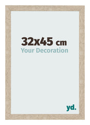 Bilderrahmen 32x45cm Sonoma Eiche MDF Bologna Vorne Messe | Yourdecoration.at