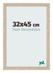 Bilderrahmen 32x45cm Sonoma Eiche MDF Bologna Vorne Messe | Yourdecoration.at