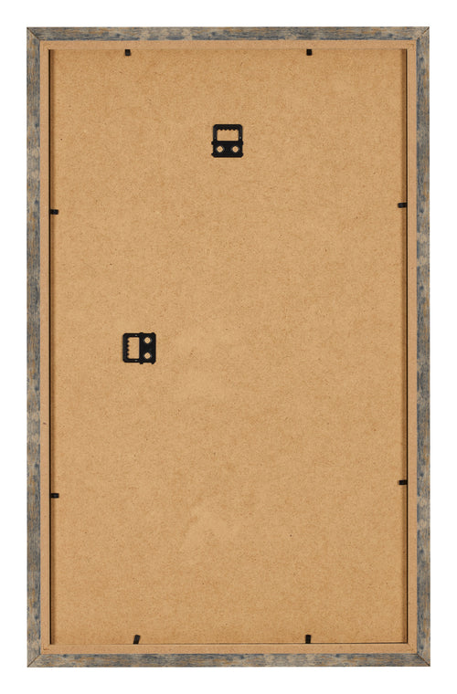 Bilderrahmen 33x48cm Blau Gold Meliert MDF Bologna Ruckseite | Yourdecoration.at