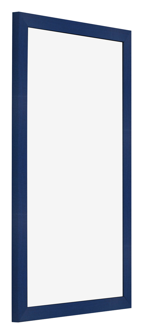 Bilderrahmen 33x48cm Dunkelblau Gewischt MDF Bologna Vorne Schrag | Yourdecoration.at