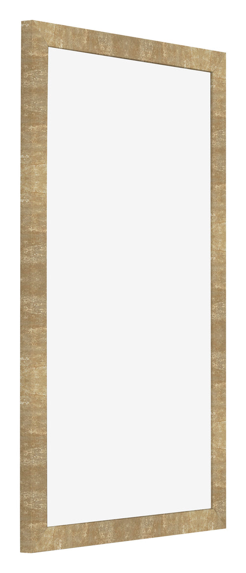 Bilderrahmen 33x48cm Gold Antik MDF Bologna Vorne Schrag | Yourdecoration.at