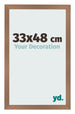 Bilderrahmen 33x48cm Kupfer Dekor MDF Bologna Vorne Messe | Yourdecoration.at