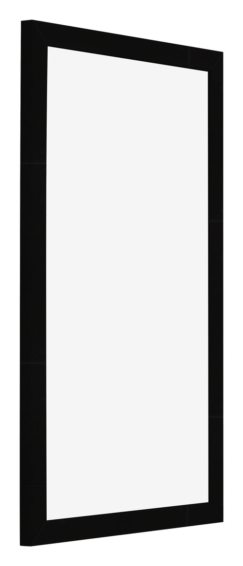 Bilderrahmen 33x48cm Schwarz Hochglanz MDF Bologna Vorne Schrag | Yourdecoration.at