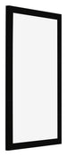 Bilderrahmen 33x48cm Schwarz Hochglanz MDF Bologna Vorne Schrag | Yourdecoration.at