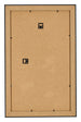 Bilderrahmen 33x48cm Schwarz Silber Poliert MDF Pisa Ruckseite | Yourdecoration.at