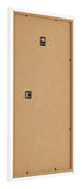 Bilderrahmen 33x48cm Weiss Matt MDF Bologna Ruckseite Schrag | Yourdecoration.at