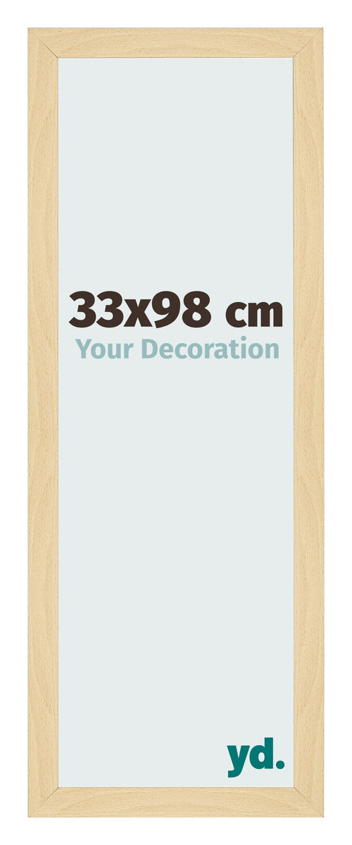 Bilderrahmen 33x98cm Buche Dekor MDF Bologna Vorne Messe | Yourdecoration.at