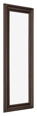 Bilderrahmen 33x98cm Eiche Dunkel MDF Lazio Vorne Schrag | Yourdecoration.at