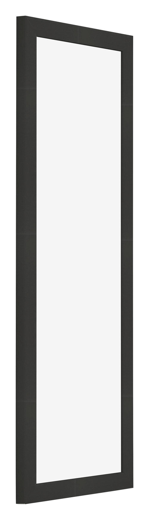 Bilderrahmen 33x98cm Schwarz Gemasert MDF Bologna Vorne Schrag | Yourdecoration.at