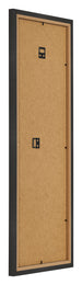 Bilderrahmen 33x98cm Schwarz Matt MDF Bologna Ruckseite Schrag | Yourdecoration.at