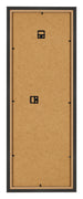 Bilderrahmen 33x98cm Schwarz Matt MDF Bologna Ruckseite | Yourdecoration.at