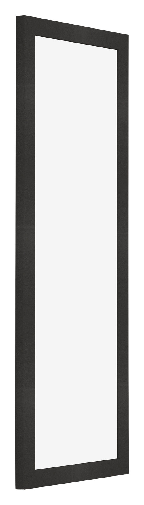 Bilderrahmen 33x98cm Schwarz Matt MDF Bologna Vorne Schrag | Yourdecoration.at