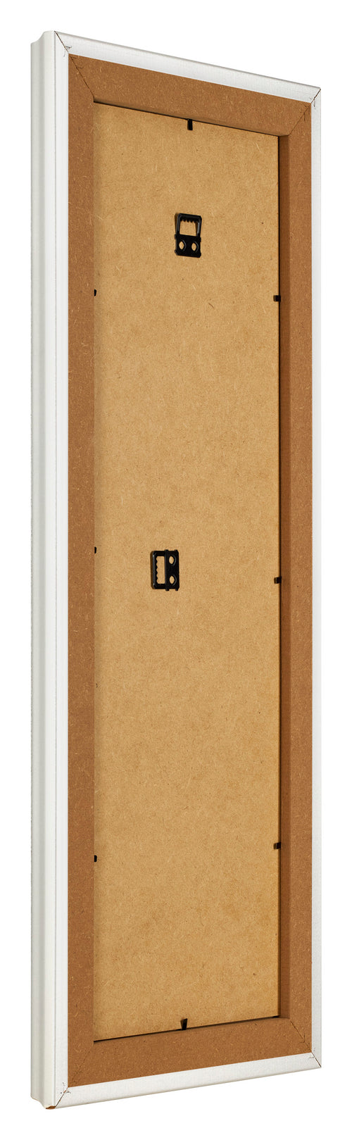 Bilderrahmen 33x98cm Weiss Gewischt MDF Lazio Ruckseite Schrag | Yourdecoration.at