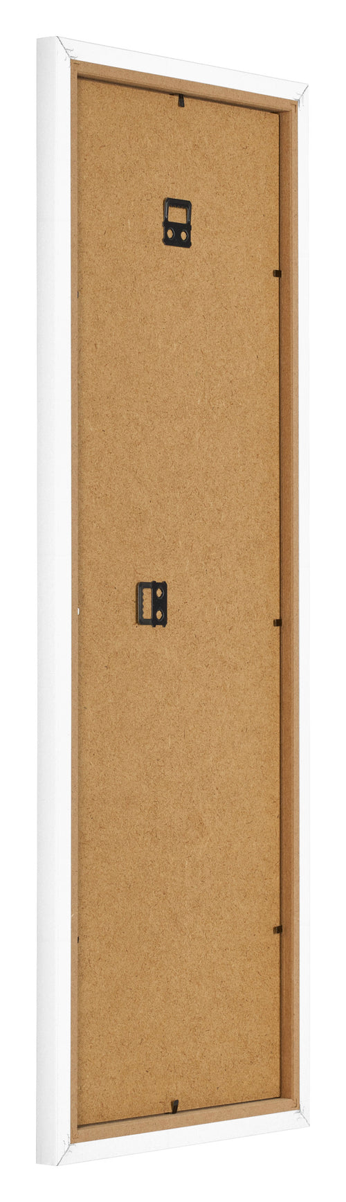 Bilderrahmen 33x98cm Weiss Matt MDF Bologna Ruckseite Schrag | Yourdecoration.at