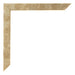 Bilderrahmen 35x35cm Gold Antik MDF Bologna Detail Ecke | Yourdecoration.at