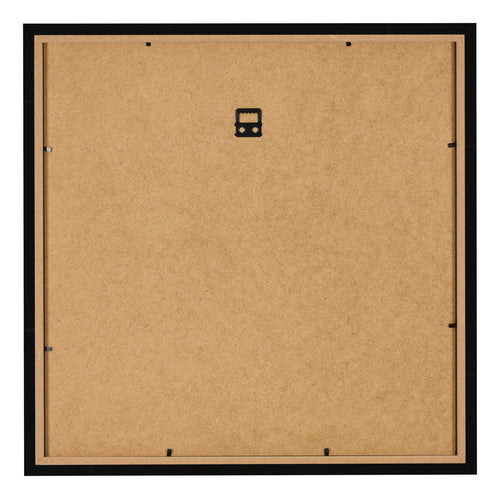 Bilderrahmen 35x35cm Schwarz Hochglanz MDF Bologna Ruckseite | Yourdecoration.at
