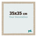 Bilderrahmen 35x35cm Sonoma Eiche MDF Bologna Vorne Messe | Yourdecoration.at
