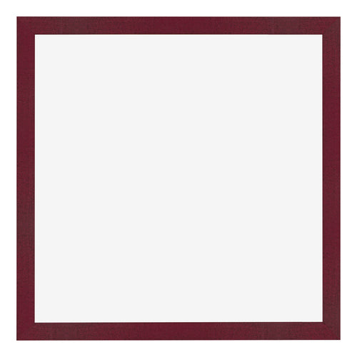Bilderrahmen 35x35cm Weinrot Gewischt MDF Bologna Vorne | Yourdecoration.at