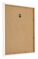 Bilderrahmen 35x35cm Weiss Matt MDF Bologna Ruckseite Schrag | Yourdecoration.at