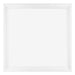 Bilderrahmen 35x35cm Weiß Vintage MDF Pisa Vorne | Yourdecoration.at