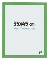 Bilderrahmen 35x45 cm Grun MDF Bologna Vorne Messe | Yourdecoration.at